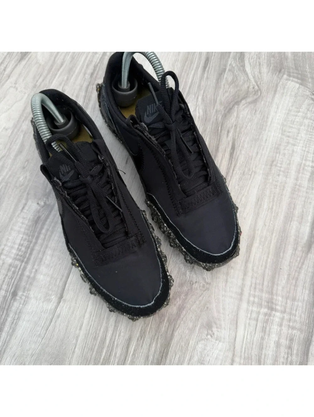 Nike Waffle Racer Crater Black Sneakers – Women’s Size 6.5